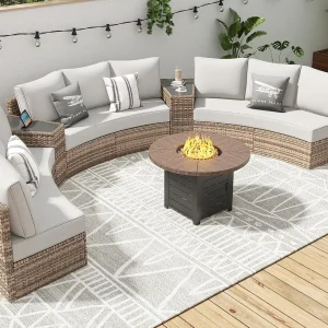 Patio Furniture Sets,  Sectional Round Sofa Set