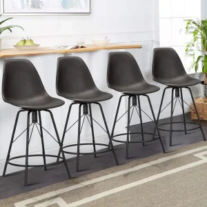 30" Swivel Bar Stools with Backs